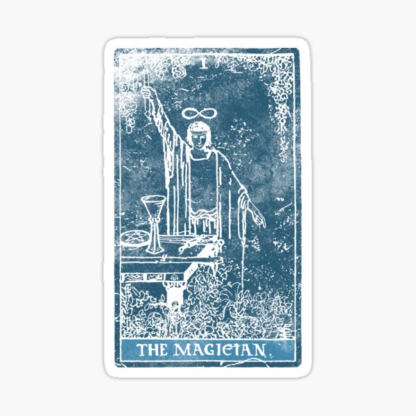 The Magician Tarot Sticker (Large) – Grove and Grotto