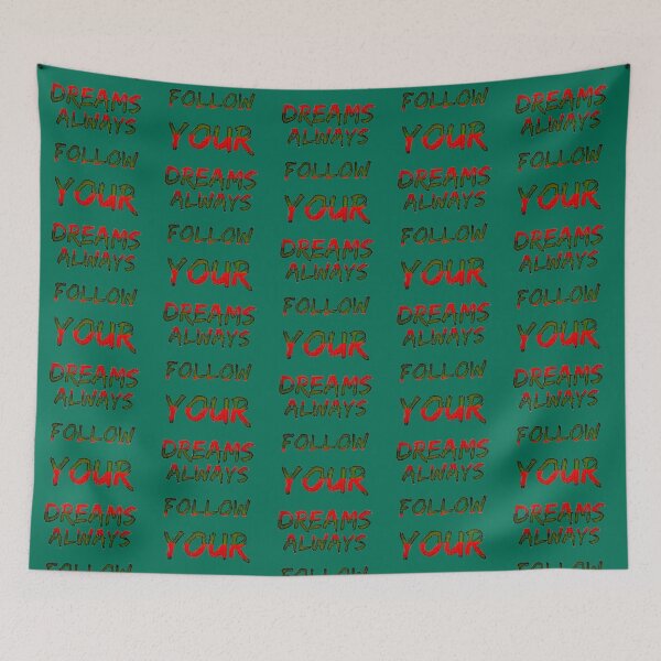 Item preview, Always Follow Your Dreams   designed and sold by RomkifSmurt.