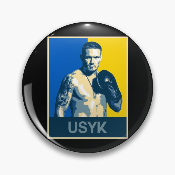 Item preview, Boxing legends oleksandr usyk (ukranian colours) designed and sold by AmyMiller1.