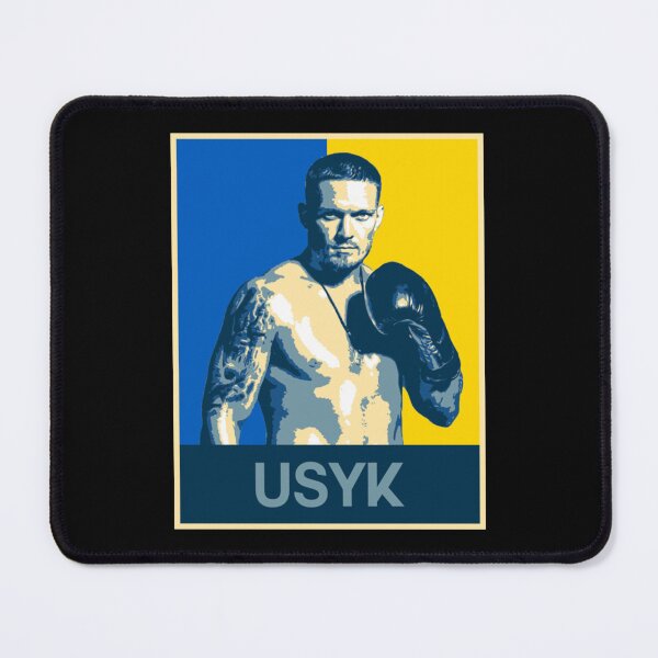 Item preview, Boxing legends oleksandr usyk (ukranian colours) designed and sold by AmyMiller1.