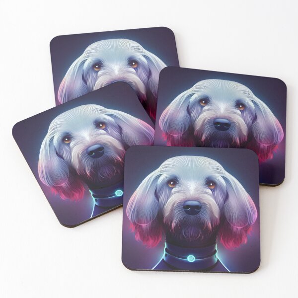 Item preview, Futuristic dog with collar that helps to talk to humans designed and sold by FuturistDesigns.