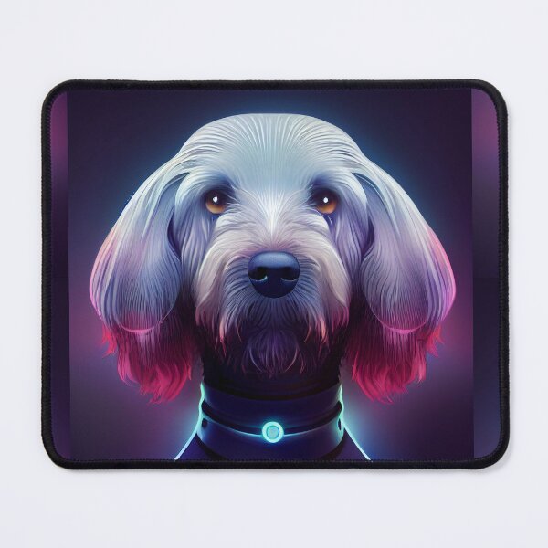 Item preview, Futuristic dog with collar that helps to talk to humans designed and sold by FuturistDesigns.