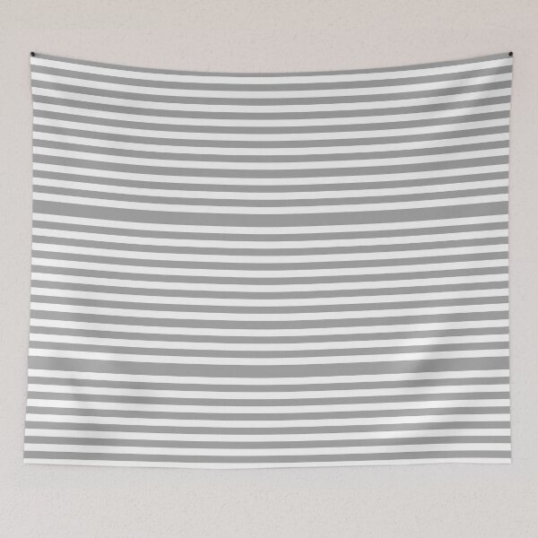Item preview,   Cool grey and white horizontal stripes top design designed and sold by BEAUTY ⭐⭐⭐⭐⭐.