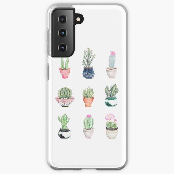 Succulents Samsung Galaxy Soft Case