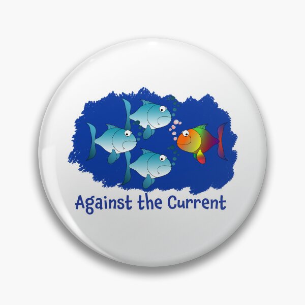 Item preview, Against the Current - (+ View this design on 75+ products) designed and sold by Julien Hebbrecht.