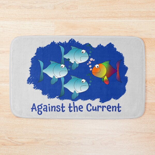 Item preview, Against the Current - (+ View this design on 75+ products) designed and sold by Julien Hebbrecht.