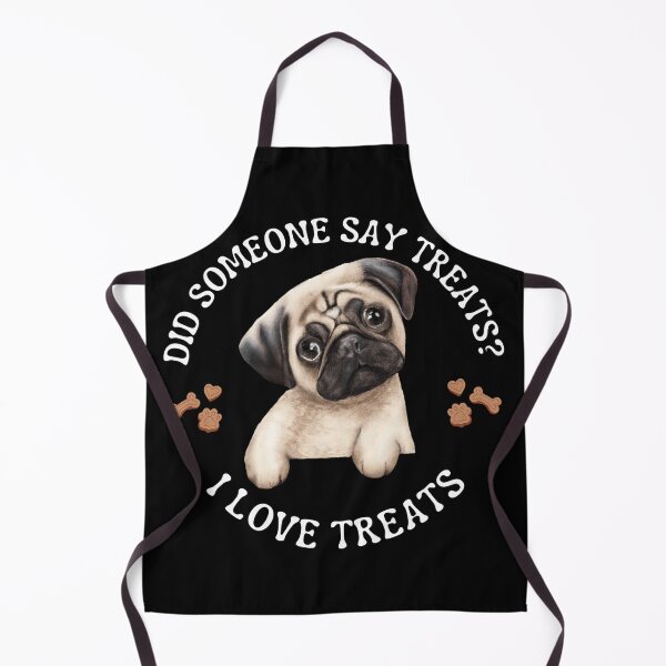 Item preview, Copy of Pug who loves treats designed and sold by FlippinTurtles.