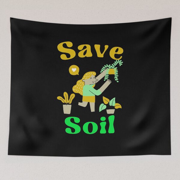 Item preview, Save Soil with Love designed and sold by Soy-el-Soil.