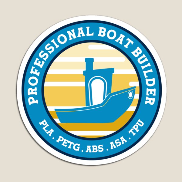 Item preview, 3D Printing Benchy Professional Boat Builder designed and sold by BRU Design.