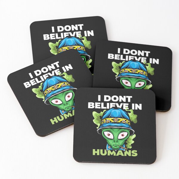 Item preview, Trending I Dont Believe In Humans Funny Alien Saying designed and sold by Urosek.