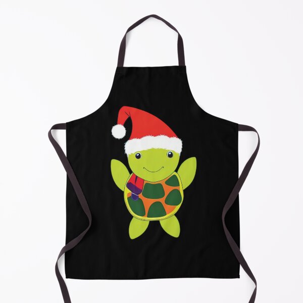 Item preview, Funny Turtle Wearing Santa Hat designed and sold by ralick.