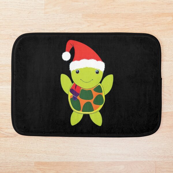 Item preview, Tortuga divertida con gorro de Papá Noel designed and sold by ralick.