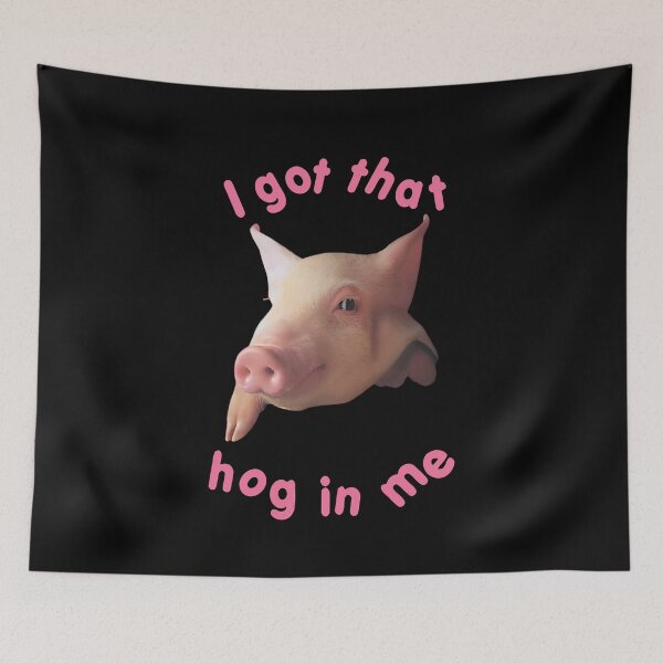 Item preview, I Got That Hog In Me, Funny Pig Men Women Gift designed and sold by Big Twelve.