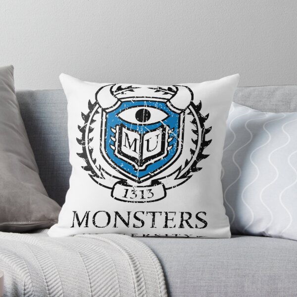 My 3 Monsters: Embroidered Feather Pillows