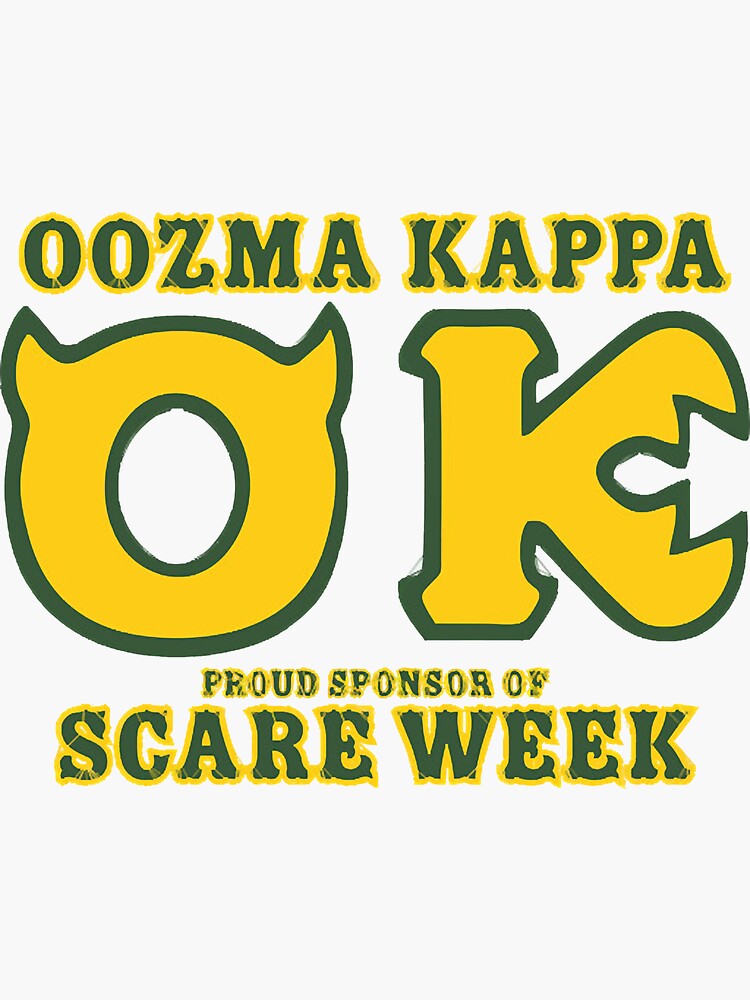 "Oozma Kappa " Sticker for Sale by CodyAlexande Redbubble