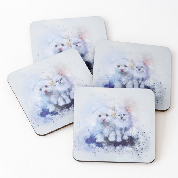 Item preview, DOG AND CAT PUPPYCAT STICKERS designed and sold by Ultimatedezign.
