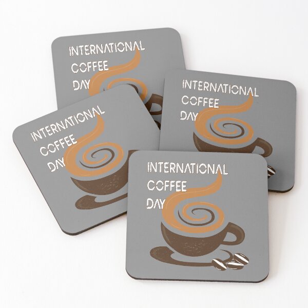Item preview, INTERNATIONAL COFFE DAY | COFFEE LOVERS  designed and sold by soniashah.
