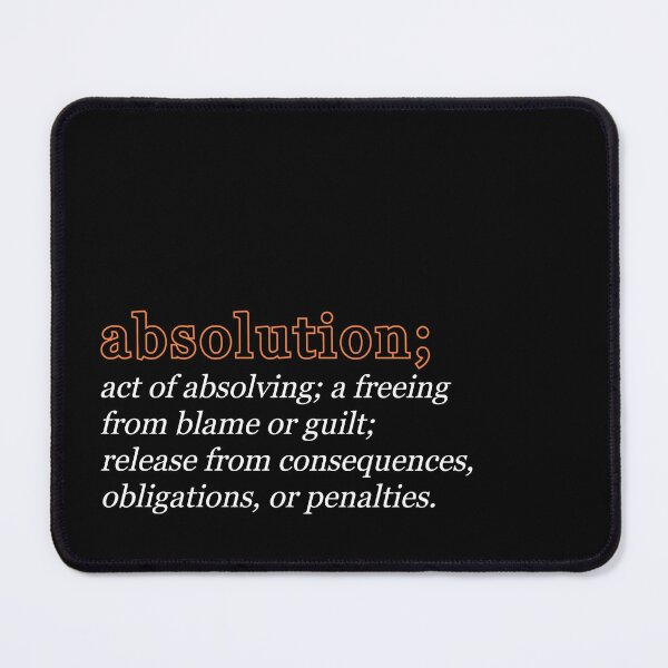 Item preview, absolution definition designed and sold by weirdove.