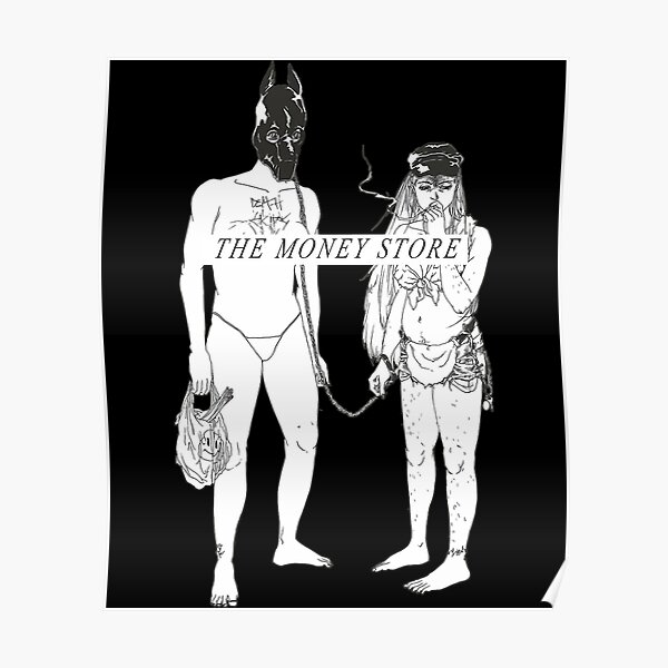 "Death grips the money store album cover (censored)" Poster for Sale by