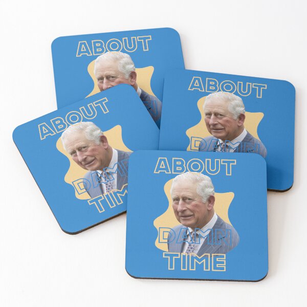 Item preview, King Charles III - About Damn Time! designed and sold by Firewallmud.