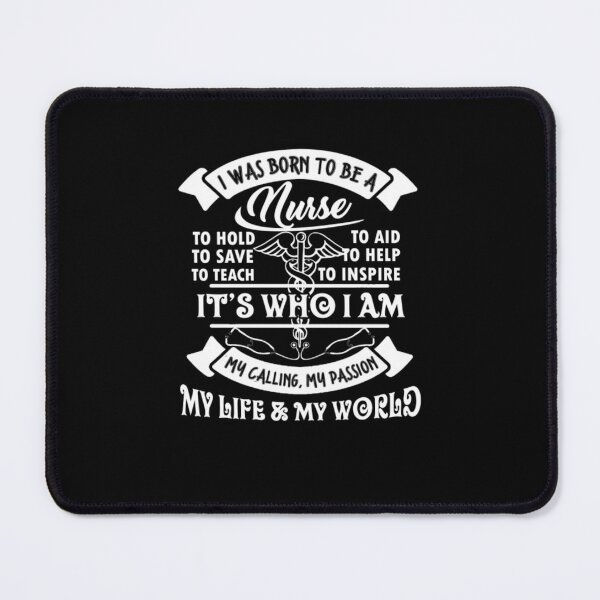Item preview, BORN TO BE A NURSE designed and sold by aryagiri.