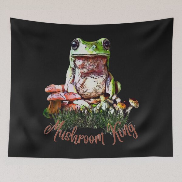 Item preview,  Mushroom King designed and sold by Tripp Art Studio.