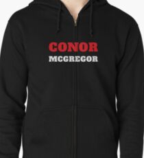 Sudadera con capucha y cremallera Conor McGregor