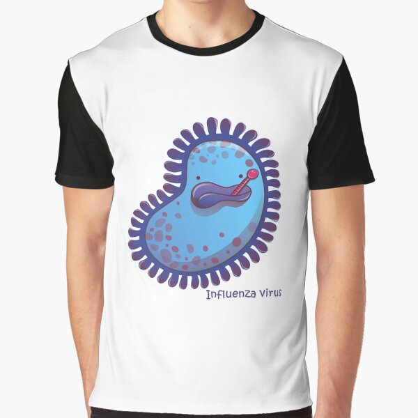 Influenza Virus Grafik T-Shirt