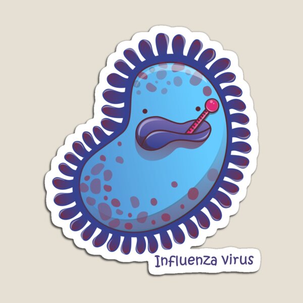 Influenza Virus Magnet