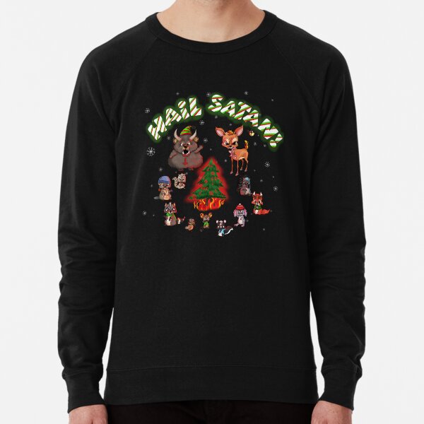 Woodland Critter Christmas Hail Satan