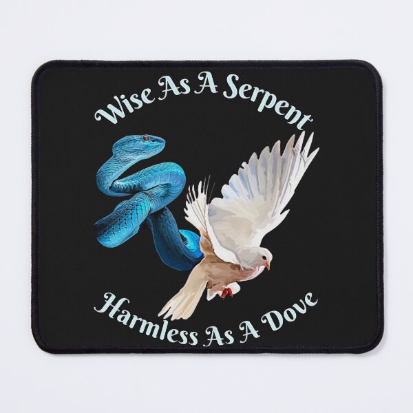 Item preview, Wise and Harmless John 16:8 designed and sold by Tripp Art Studio.
