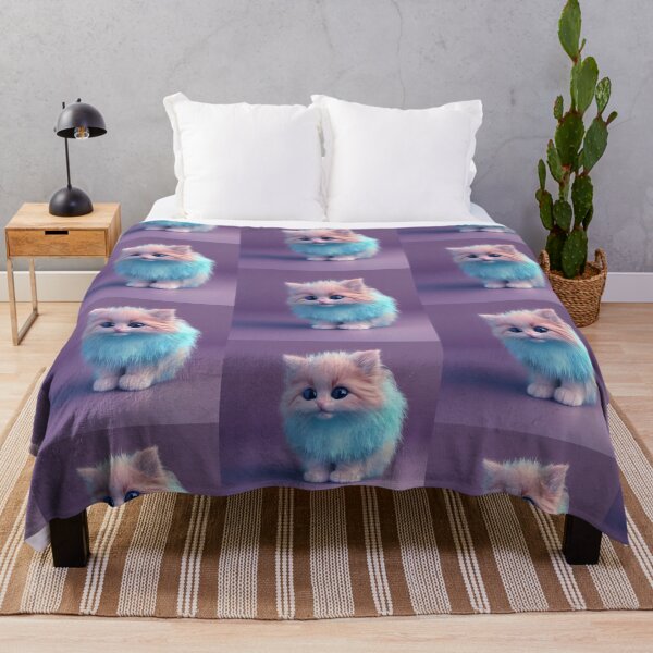 Item preview, Cute blue kitten 2 designed and sold by FuturistDesigns.
