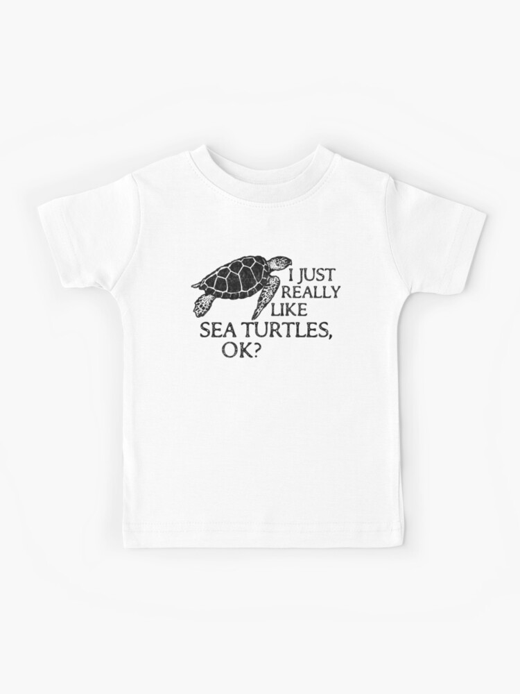 Fun Youth T-shirt with Turtle Design