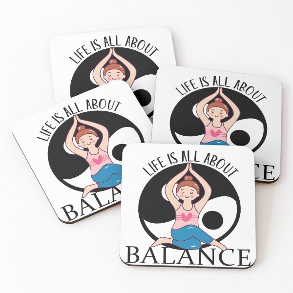 Item preview, Life is all about balance No.1 designed and sold by sarodigiart.