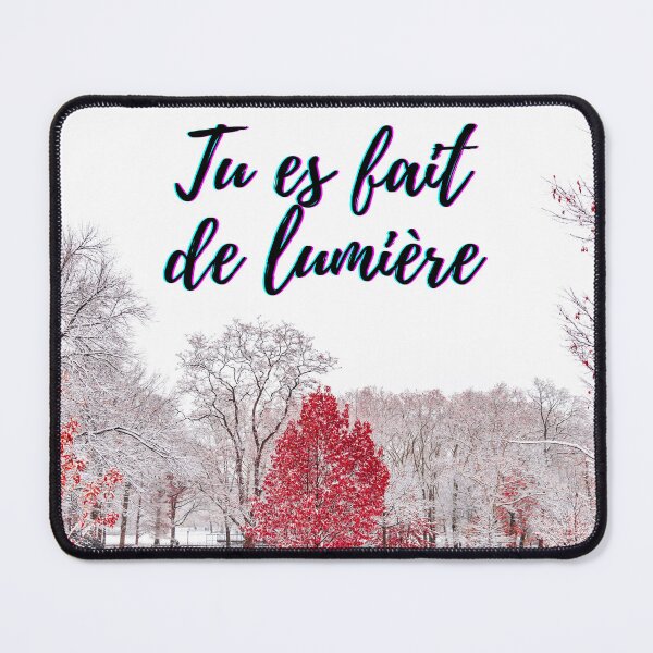Item preview, I am made of light - popular french quotes theme gifts designed and sold by RebelliousRosee.