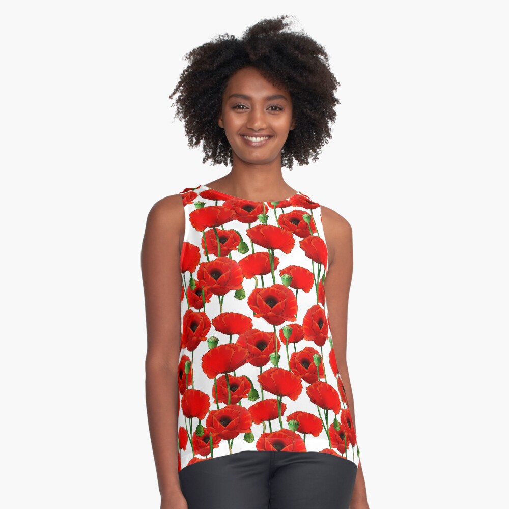 Item preview, Sleeveless Top designed and sold by tanyadraws.