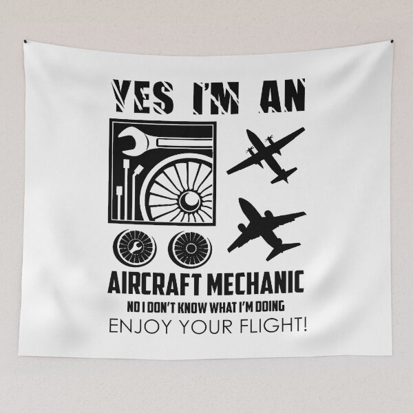 Item preview, I Am An Aircraft Mechanic designed and sold by UnknownArtistt.