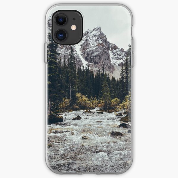 mountain rapids iPhone Soft Case