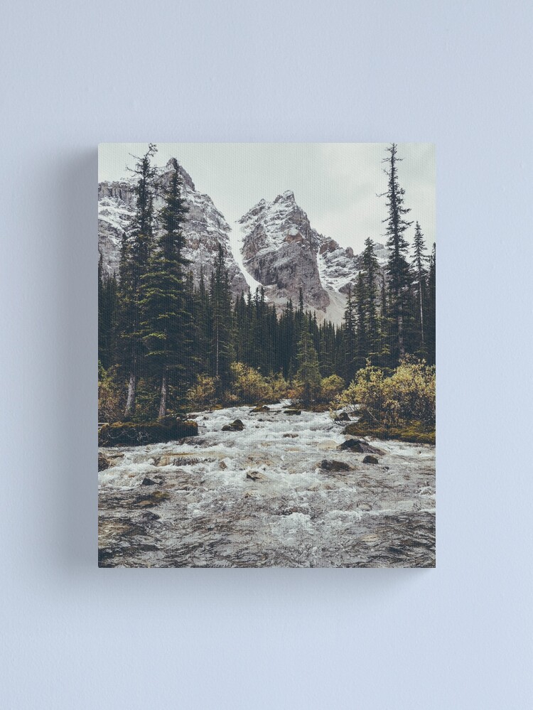 Disover mountain rapids | Canvas Print