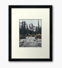 mountain rapids Framed Print