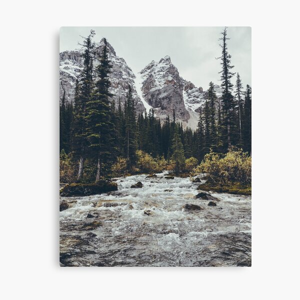 Discover mountain rapids | Canvas Print