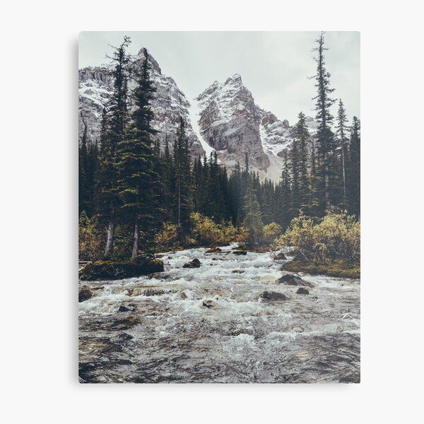 mountain rapids Metal Print