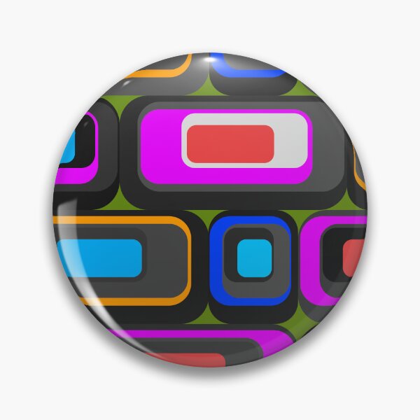 Item preview, retro geometric pattern designed and sold by pauloneill-art.