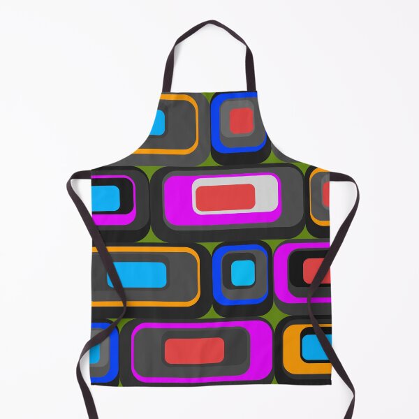Item preview, retro geometric pattern designed and sold by pauloneill-art.