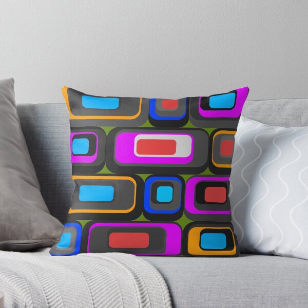 Item preview, retro geometric pattern designed and sold by pauloneill-art.