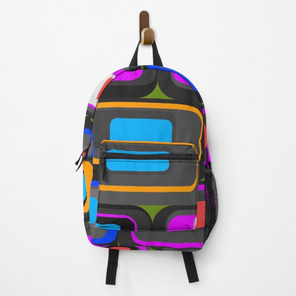 Item preview, retro geometric pattern designed and sold by pauloneill-art.