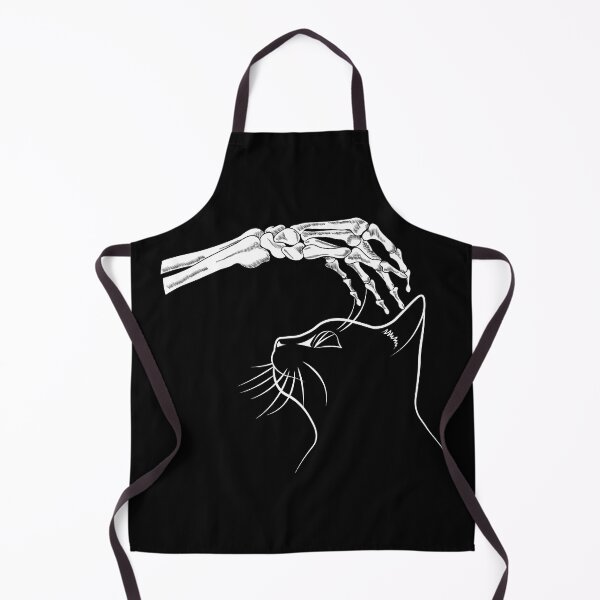 Item preview, Cat With Skeleton Hand Vintage designed and sold by TheInkElephant.