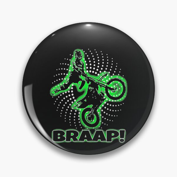 Item preview, Braap Green Motocross Dirt Bike designed and sold by farhoodi2200.