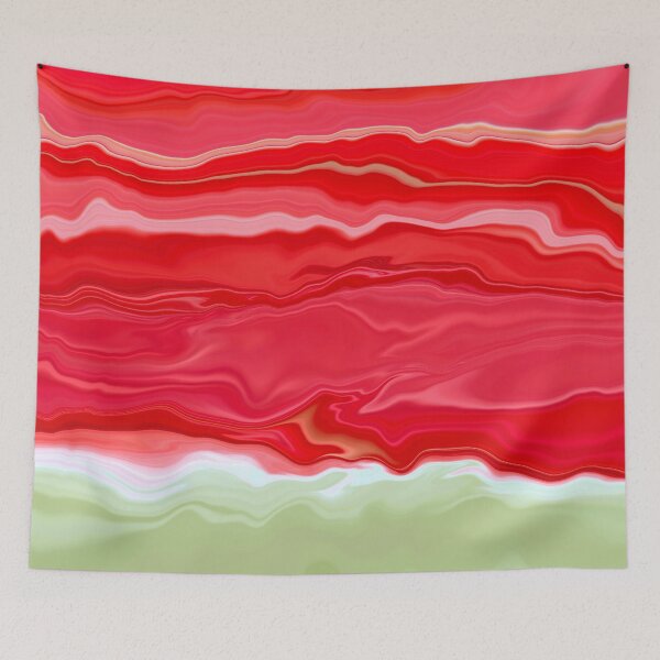 Item preview, Abstract liquid watermelon shade designed and sold by Emotionville.