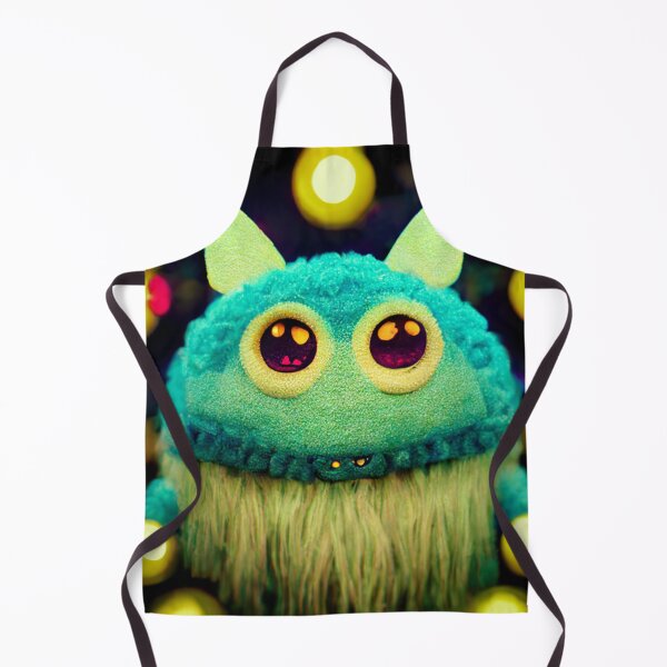 Item preview, Cute fluffy monster made out of yarn designed and sold by NonSonoKoreano.